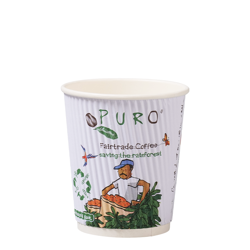 Piala Kertas Dinding Ripple